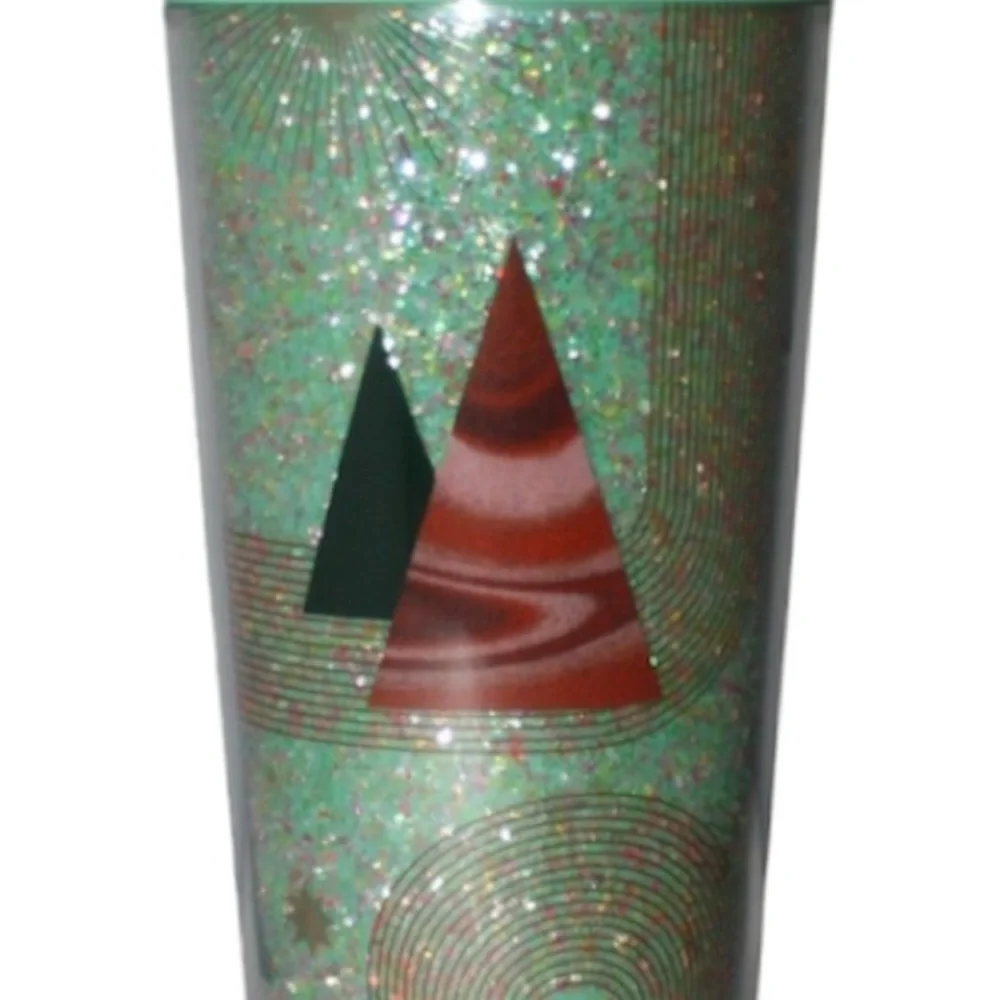 Starbucks Holiday 2020 Christmas Tree Glitter Cold Venti 24 oz. Cup NWT